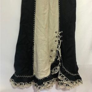 Linen Oktoberfest Trachten Dirndl Skirt Size10